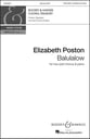 Balulalow Two-Part choral sheet music cover